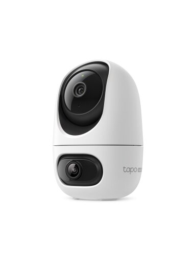 TP-LINK Tapo C245D | Dual Lens Pan/Tilt Security Camera | Dome | 3 MP | 3.1mm/F1.6 | MicroSD Card up to 512 GB