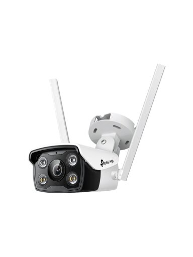 TP-LINK | VIGI 4MP Outdoor Full-Color Wi-Fi Network Camera | VIGI C340-W | Bullet | 4 MP | 4 mm | IP66 | H.265+/H.265/H.264+/H.264 | MicroSD
