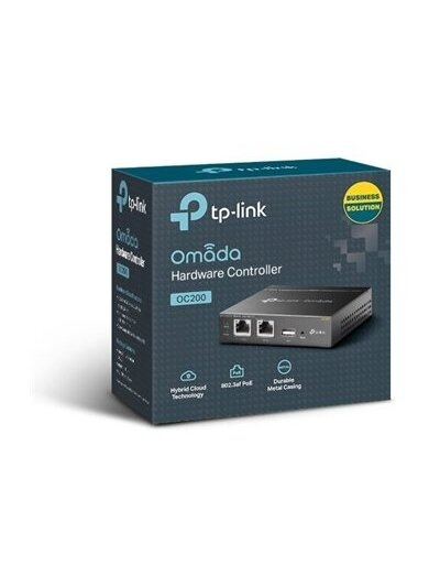 TP-LINK | Omada Hardware Controller | OC200 | 10/100 Mbit/s | Ethernet LAN (RJ-45) ports 2 | MU-MiMO No | PoE in | 1 × USB 2.0, 1 × Micro USB 3 TP-LINK | Omada Hardware Controller | OC200 | 10/100 Mbit/s | Ethernet LAN (RJ-45) ports 2 | MU-MiMO No | PoE in | 1 × USB 2.0, 1 × Micro USB 3