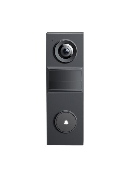 TP-LINK 2K Battery Video Doorbell | Tapo D205 | 3 MP | 2.4mm/F2.2 | IP54 | H.264 | Micro SD, Max. 512 1