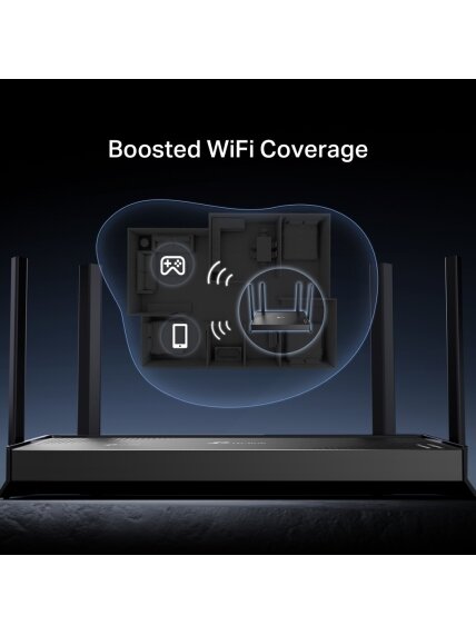 TP-LINK Archer BE220 | BE3600 Dual-Band Wi-Fi 7 Router | 802.11be | Ethernet LAN (RJ-45) ports 4 | 10/100/1000 Mbit/s | Mesh Support No | MU-MiMO No | Antenna type External | No mobile broadband 6 TP-LINK Archer BE220 | BE3600 Dual-Band Wi-Fi 7 Router | 802.11be | Ethernet LAN (RJ-45) ports 4 | 10/100/1000 Mbit/s | Mesh Support No | MU-MiMO No | Antenna type External | No mobile broadband 6