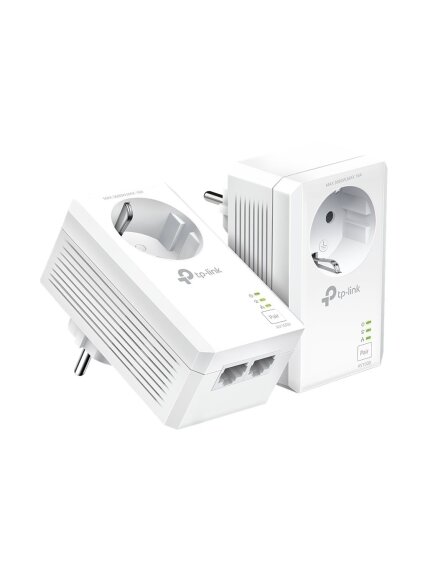 TP-LINK | AV1000 2-Port Gigabit Passthrough Powerline Starter Kit | TL-PA7027P KIT | 10/100/1000 Mbit/s | Ethernet LAN (RJ-45) ports 2 | No Wi-Fi | Extra socket 1 TP-LINK | AV1000 2-Port Gigabit Passthrough Powerline Starter Kit | TL-PA7027P KIT | 10/100/1000 Mbit/s | Ethernet LAN (RJ-45) ports 2 | No Wi-Fi | Extra socket 1