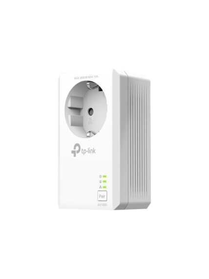 TP-LINK | AV1000 2-Port Gigabit Passthrough Powerline Starter Kit | TL-PA7027P KIT | 10/100/1000 Mbit/s | Ethernet LAN (RJ-45) ports 2 | No Wi-Fi | Extra socket 2 TP-LINK | AV1000 2-Port Gigabit Passthrough Powerline Starter Kit | TL-PA7027P KIT | 10/100/1000 Mbit/s | Ethernet LAN (RJ-45) ports 2 | No Wi-Fi | Extra socket 2