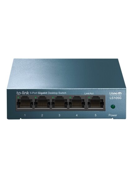 TP-LINK | Desktop Network Switch | LS105G | Unmanaged | Desktop | Power supply type External 2 TP-LINK | Desktop Network Switch | LS105G | Unmanaged | Desktop | Power supply type External 2