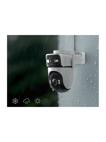 TP-LINK | Dual Lens Security Wi-Fi Camera | Tapo C545D | Dome | 3 MP | 6mm | IP66 | H.264 | MicroSD, up to 512 GB 5 TP-LINK | Dual Lens Security Wi-Fi Camera | Tapo C545D | Dome | 3 MP | 6mm | IP66 | H.264 | MicroSD, up to 512 GB 5