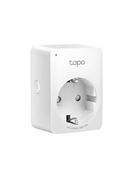 TP-LINK | Mini Smart Wi-Fi Socket | Tapo P100 (1-pack) | White 1 TP-LINK | Mini Smart Wi-Fi Socket | Tapo P100 (1-pack) | White 1