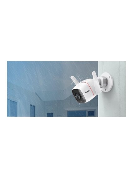 TP-LINK | Outdoor Security Wi-Fi Camera | TC65 | Bullet | 3 MP | 3.89 mm/F2.2 | H.264 | Micro SD, Max. 128GB 3 TP-LINK | Outdoor Security Wi-Fi Camera | TC65 | Bullet | 3 MP | 3.89 mm/F2.2 | H.264 | Micro SD, Max. 128GB 3