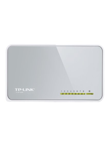 TP-LINK | Switch | TL-SF1008D | Unmanaged | Desktop | 10/100 Mbps (RJ-45) ports quantity 8 | Power supply type External | 36 month(s) 2