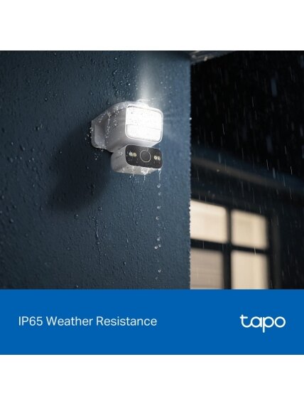 TP-LINK Tapo C710 | Pan/Tilt Security Floodlight Camera | 3 MP | F/2.0 | IP65 | H.264 | microSD up to 512 GB 10 TP-LINK Tapo C710 | Pan/Tilt Security Floodlight Camera | 3 MP | F/2.0 | IP65 | H.264 | microSD up to 512 GB 10