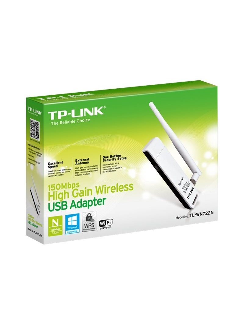 TP-LINK | USB 2.0 Adapter | TL-WN722N 3