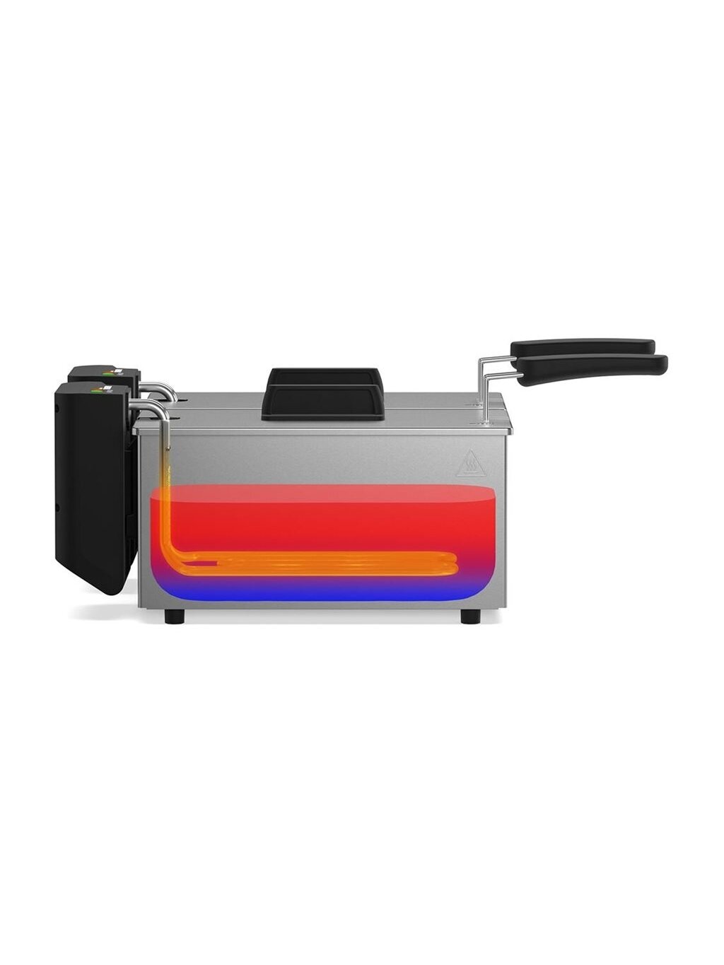 Tristar Double deep fryer | FR-9342 | Power 3600 W | Capacity 6 L | Silver 2