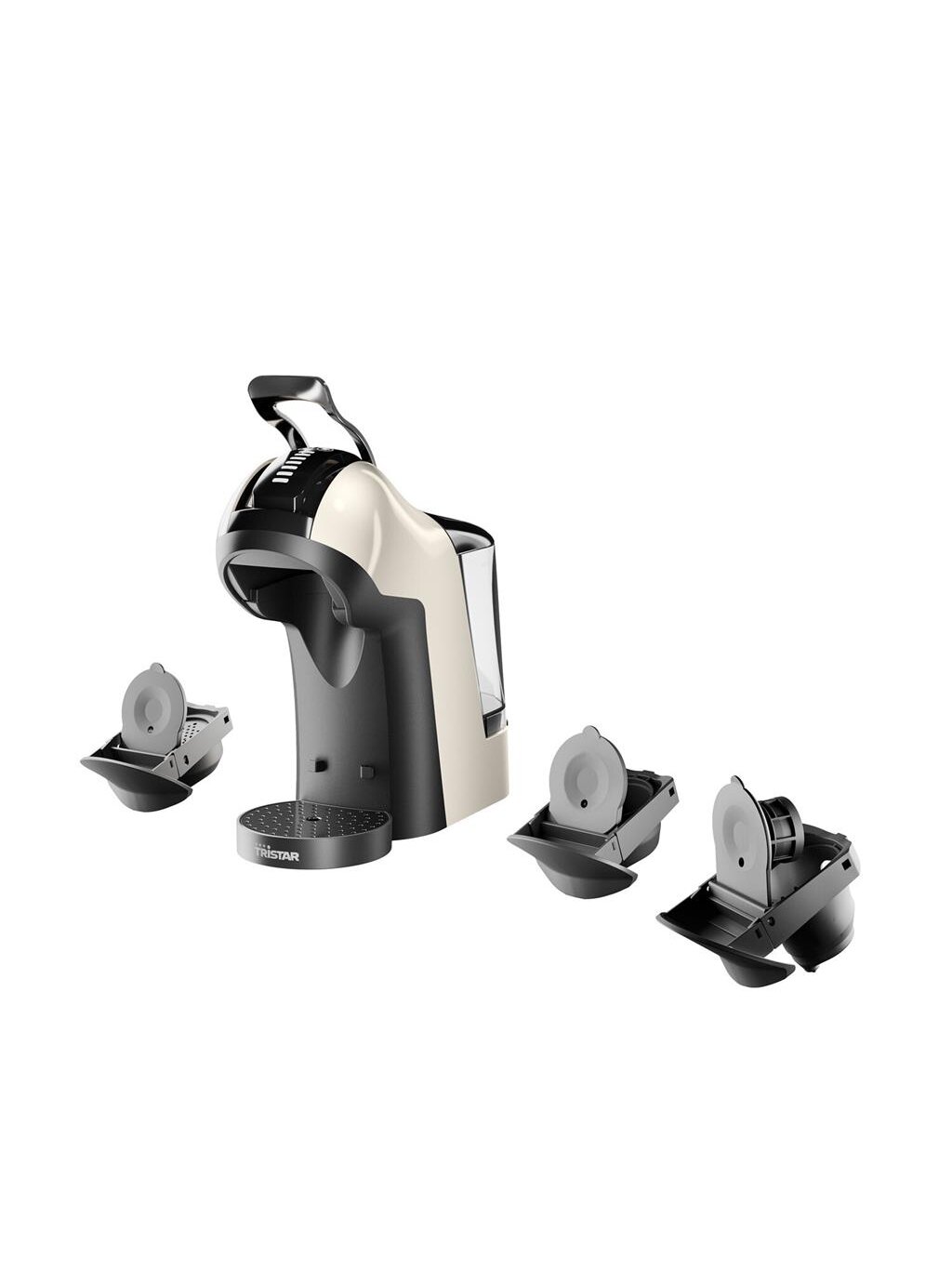 Tristar Multi Capsule Coffee Machine 3-1 | CM-2301 | Pump pressure 19 bar | Capsule | 1400 W | Beige 1 Tristar Multi Capsule Coffee Machine 3-1 | CM-2301 | Pump pressure 19 bar | Capsule | 1400 W | Beige 1