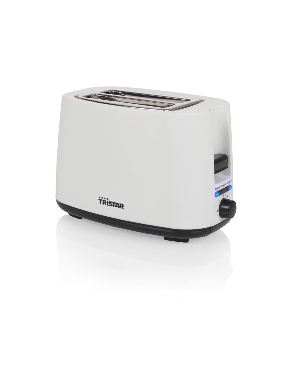 Tristar Toaster | BR-1055 | Power 750 W | Number of slots 2 | Housing material Plastic | White Tristar Toaster | BR-1055 | Power 750 W | Number of slots 2 | Housing material Plastic | White