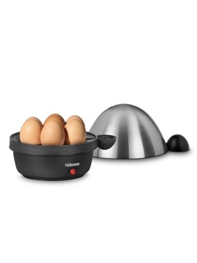 Tristar Egg Boiler EK-3076 Black, Stainless Steel Lid Eggs capacity 7 Tristar Egg Boiler EK-3076 Black, Stainless Steel Lid Eggs capacity 7