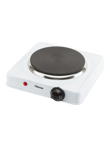 Tristar | Free standing table hob | KP-6185 | Number of burners/cooking zones 1 | Rotary | Black, White | Electric Tristar | Free standing table hob | KP-6185 | Number of burners/cooking zones 1 | Rotary | Black, White | Electric