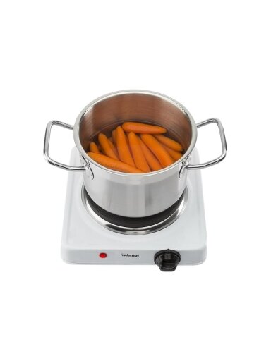Tristar | Free standing table hob | KP-6185 | Number of burners/cooking zones 1 | Rotary | Black, White | Electric Tristar | Free standing table hob | KP-6185 | Number of burners/cooking zones 1 | Rotary | Black, White | Electric