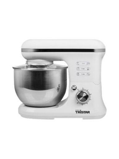 Tristar Kitchen Machine | MX-4817 | 1200 W | Number of speeds 6 | Bowl capacity 5 L | White