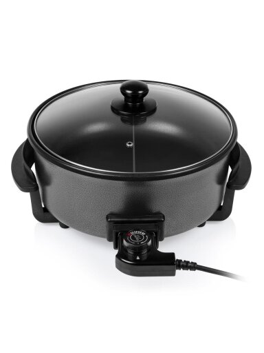 Tristar | Multifunctional grill pan XL | PZ-9135 | Diameter 30 cm | Grill | 1500 W | Lid included | Fixed handle | Black Tristar | Multifunctional grill pan XL | PZ-9135 | Diameter 30 cm | Grill | 1500 W | Lid included | Fixed handle | Black