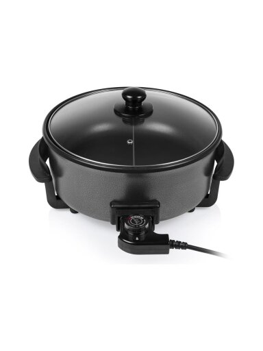 Tristar | Multifunctional grill pan XL | PZ-9135 | Diameter 30 cm | Grill | 1500 W | Lid included | Fixed handle | Black Tristar | Multifunctional grill pan XL | PZ-9135 | Diameter 30 cm | Grill | 1500 W | Lid included | Fixed handle | Black