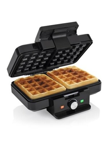 Tristar Waffle maker | WF-1165 | 1000 W | Number of pastry 2 | Belgium | Black Tristar Waffle maker | WF-1165 | 1000 W | Number of pastry 2 | Belgium | Black