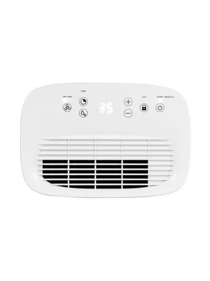 Tristar | Dehumidifier | DH-5419 | Power 205 W | Suitable for rooms up to 45 m³ | Water tank capacity 2.5 L | White 2