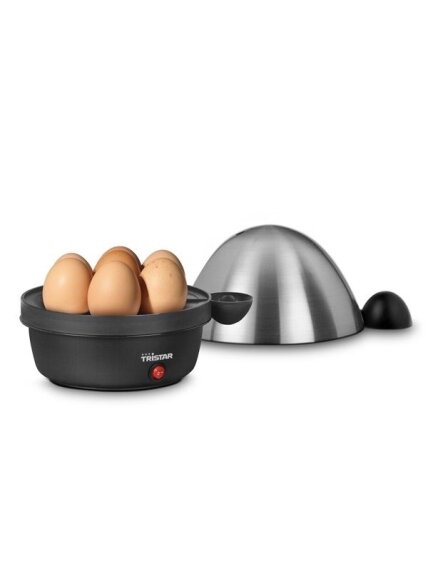 Tristar Egg Boiler EK-3076 Black, Stainless Steel Lid Eggs capacity 7 1
