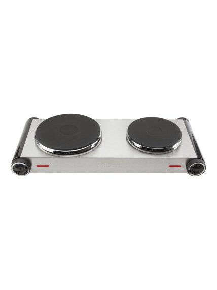 Tristar | Free standing table hob | KP-6248 | Number of burners/cooking zones 2 | Stainless Steel/Black | Electric 2 Tristar | Free standing table hob | KP-6248 | Number of burners/cooking zones 2 | Stainless Steel/Black | Electric 2