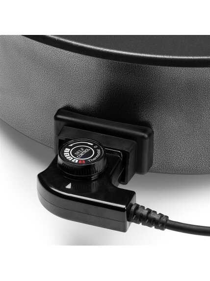 Tristar | Multifunctional grill pan XL | PZ-9135 | Diameter 30 cm | Grill | 1500 W | Lid included | Fixed handle | Black 2