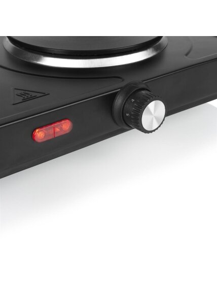 Tristar Table Hob | KP-6152 | Number of burners/cooking zones 2 | Black | Electric 2