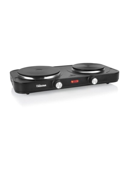 Tristar Table Hob | KP-6152 | Number of burners/cooking zones 2 | Black | Electric Tristar Table Hob | KP-6152 | Number of burners/cooking zones 2 | Black | Electric
