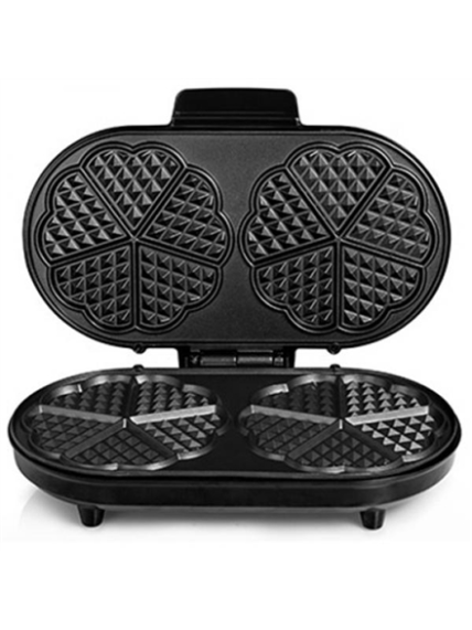 Tristar | Waffle maker | WF-2120 | 1200 W | Number of pastry 10 | Heart shaped | Black 5