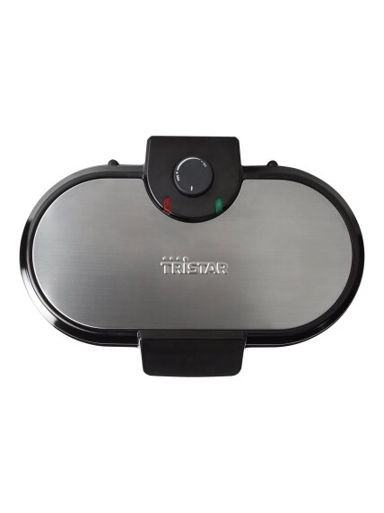 Tristar | Waffle maker | WF-2120 | 1200 W | Number of pastry 10 | Heart shaped | Black 2