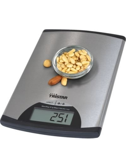 Tristar | Kitchen scale | KW-2435 | Maximum weight (capacity) 5 kg | Metallic 4 Tristar | Kitchen scale | KW-2435 | Maximum weight (capacity) 5 kg | Metallic 4