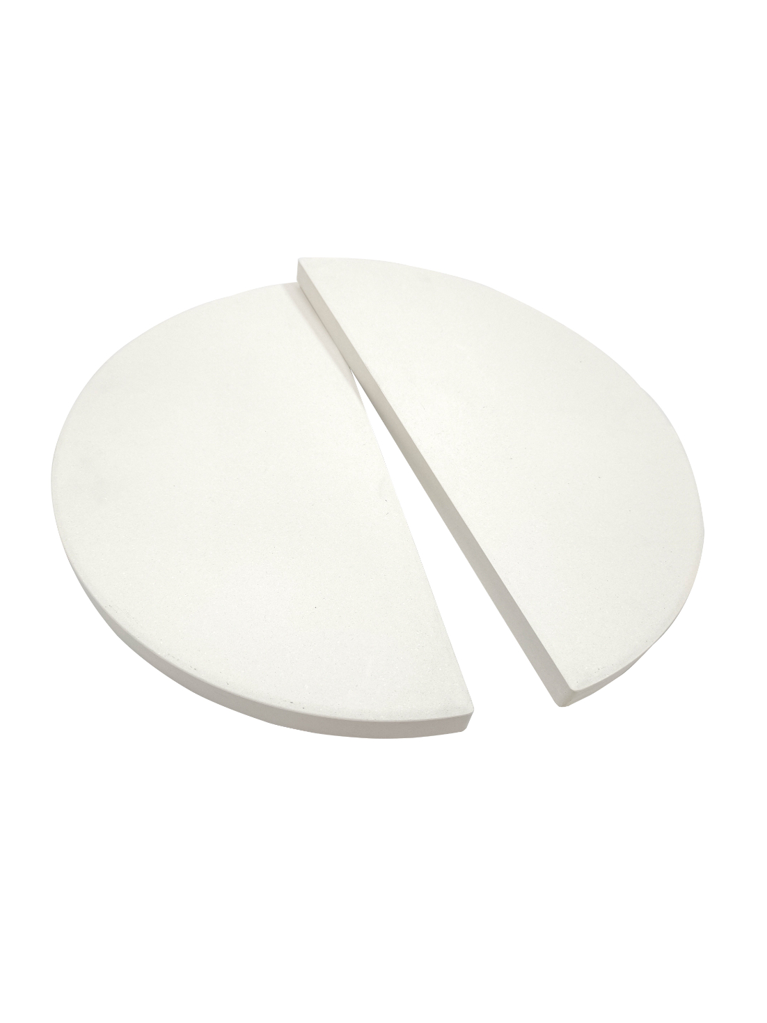 TunaBone Half moon pizza stone 180mm for Kamado 22inch TunaBone Half moon pizza stone 180mm for Kamado 22inch