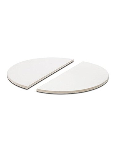 TunaBone | Half moon pizza stone, 190 mm for Kamado 23/24inch TunaBone | Half moon pizza stone, 190 mm for Kamado 23/24inch