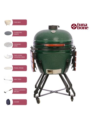 TunaBone | Kamado classic 26" grill | Size XL | Green TunaBone | Kamado classic 26" grill | Size XL | Green