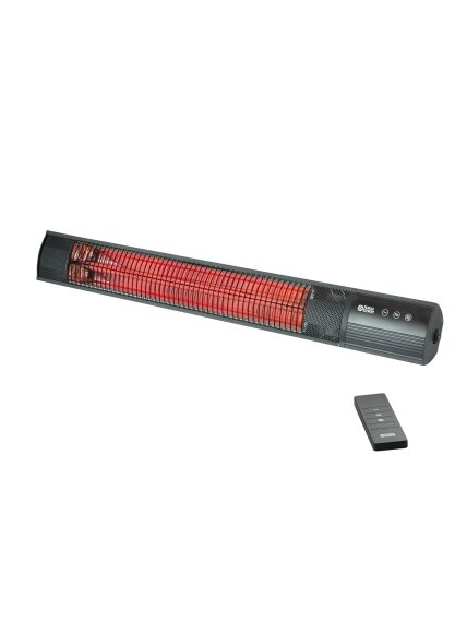 TunaBone | Electric Wall mounted Infrared Patio Heater | TB2580W-01 | Patio heater | 2500 W | Number of power levels 3 | Suitable for rooms up to 25 m² | Black | IP55 2 TunaBone | Electric Wall mounted Infrared Patio Heater | TB2580W-01 | Patio heater | 2500 W | Number of power levels 3 | Suitable for rooms up to 25 m² | Black | IP55 2