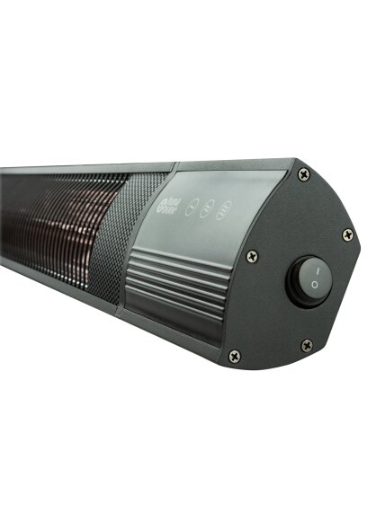 TunaBone | Electric Wall mounted Infrared Patio Heater | TB2580W-01 | Patio heater | 2500 W | Number of power levels 3 | Suitable for rooms up to 25 m² | Black | IP55 3 TunaBone | Electric Wall mounted Infrared Patio Heater | TB2580W-01 | Patio heater | 2500 W | Number of power levels 3 | Suitable for rooms up to 25 m² | Black | IP55 3