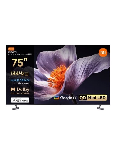 TV S Pro Mini LED 75 2026 | Xiaomi 75" | Smart TV | Google TV | 4K UHD (2160p) | Dark Grey