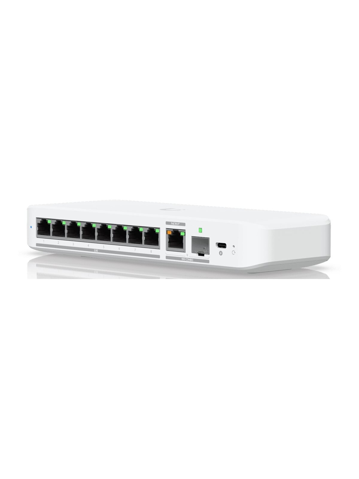 Ubiquiti | Flex 2.5G | Flexible, 8-port 2.5 GbE switch | Desktop | Managed | 10 Gbps (RJ-45) ports quantity 1 | SFP+ ports quantity 1 Ubiquiti | Flex 2.5G | Flexible, 8-port 2.5 GbE switch | Desktop | Managed | 10 Gbps (RJ-45) ports quantity 1 | SFP+ ports quantity 1