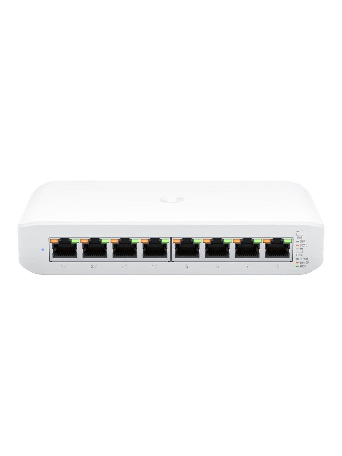 Ubiquiti | Switch Lite 8 PoE | USW-Lite-8-POE | Managed L2 | Wall-mountable/Desktop | PoE+ ports quantity 4 2 Ubiquiti | Switch Lite 8 PoE | USW-Lite-8-POE | Managed L2 | Wall-mountable/Desktop | PoE+ ports quantity 4 2