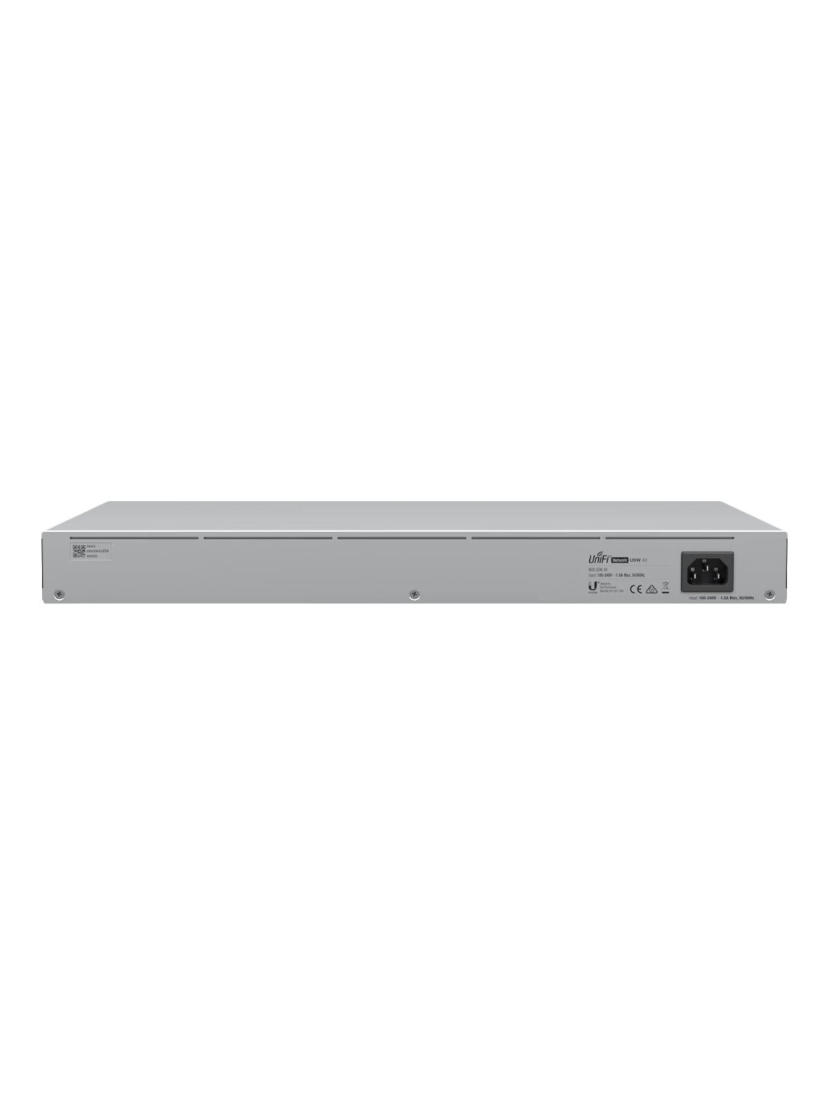 Ubiquiti | USW-48 | Switch - 48 ports | Desktop | Managed | Power supply type AC 120/230 V (50/60 Hz) 5 Ubiquiti | USW-48 | Switch - 48 ports | Desktop | Managed | Power supply type AC 120/230 V (50/60 Hz) 5