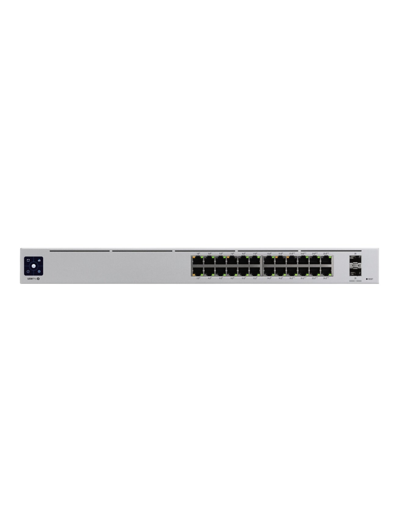 Ubiquiti | Unifi Switch | USW-PRO-24-POE | Managed L3 | Desktop | Gigabit Ethernet (copper) ports quantity 24 | SFP+ ports quantity 2 | PoE+ ports quantity 24 | Power supply type AC/DC, Internal, 450W 2