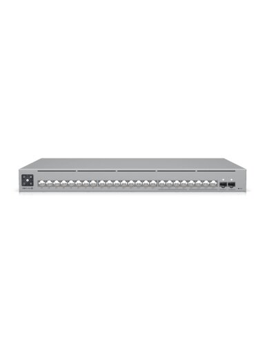 Ubiquiti Switch | USW-Pro-Max-24-PoE | Managed L3 | Rackmountable | SFP+ ports quantity 2 | Power over Ethernet (PoE) ports quantity 24 | PoE+ ports quantity 8 + 16 PoE++ | Power supply type AC/DC, internal, 450W