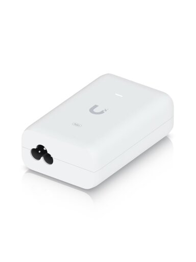 Ubiquiti U-PoE+ PoE Adapter (30W), White