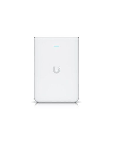 Ubiquiti U7 Pro Wall | 2.4 - 6 GHz | 2500 Mbit/s | Ethernet LAN (RJ-45) ports 1 | MU-MiMO Yes | PoE in | Antenna type Inner Ubiquiti U7 Pro Wall | 2.4 - 6 GHz | 2500 Mbit/s | Ethernet LAN (RJ-45) ports 1 | MU-MiMO Yes | PoE in | Antenna type Inner