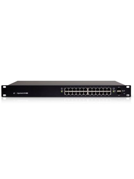 Ubiquiti | Switch | ES-24-250W | Web managed | Rackmountable | Gigabit Ethernet (copper) ports quantity 24 | SFP ports quantity 2 | 12 month(s) 6 Ubiquiti | Switch | ES-24-250W | Web managed | Rackmountable | Gigabit Ethernet (copper) ports quantity 24 | SFP ports quantity 2 | 12 month(s) 6