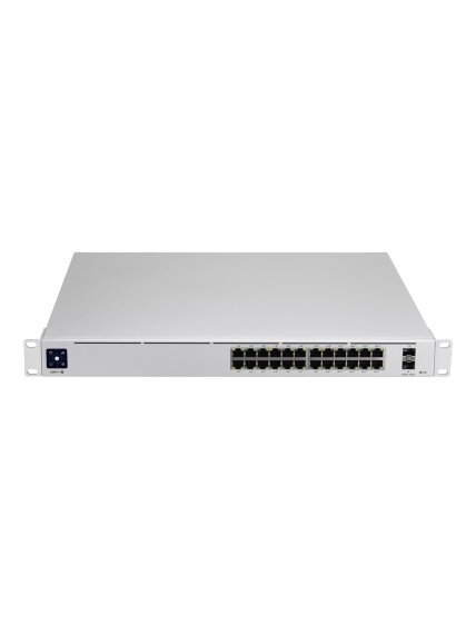 Ubiquiti | Unifi Switch | USW-PRO-24-POE | Managed L3 | Desktop | Gigabit Ethernet (copper) ports quantity 24 | SFP+ ports quantity 2 | PoE+ ports quantity 24 | Power supply type AC/DC, Internal, 450W 1