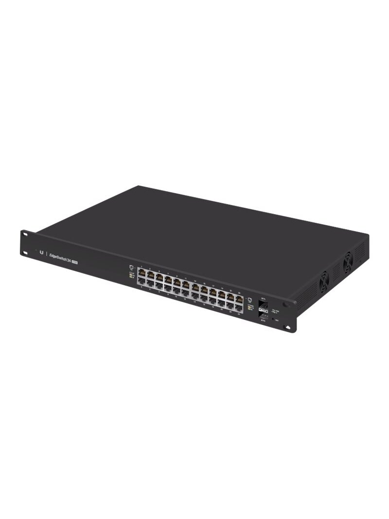 Ubiquiti | Switch | ES-24-250W | Web managed | Rackmountable | Gigabit Ethernet (copper) ports quantity 24 | SFP ports quantity 2 | 12 month(s) 1 Ubiquiti | Switch | ES-24-250W | Web managed | Rackmountable | Gigabit Ethernet (copper) ports quantity 24 | SFP ports quantity 2 | 12 month(s) 1