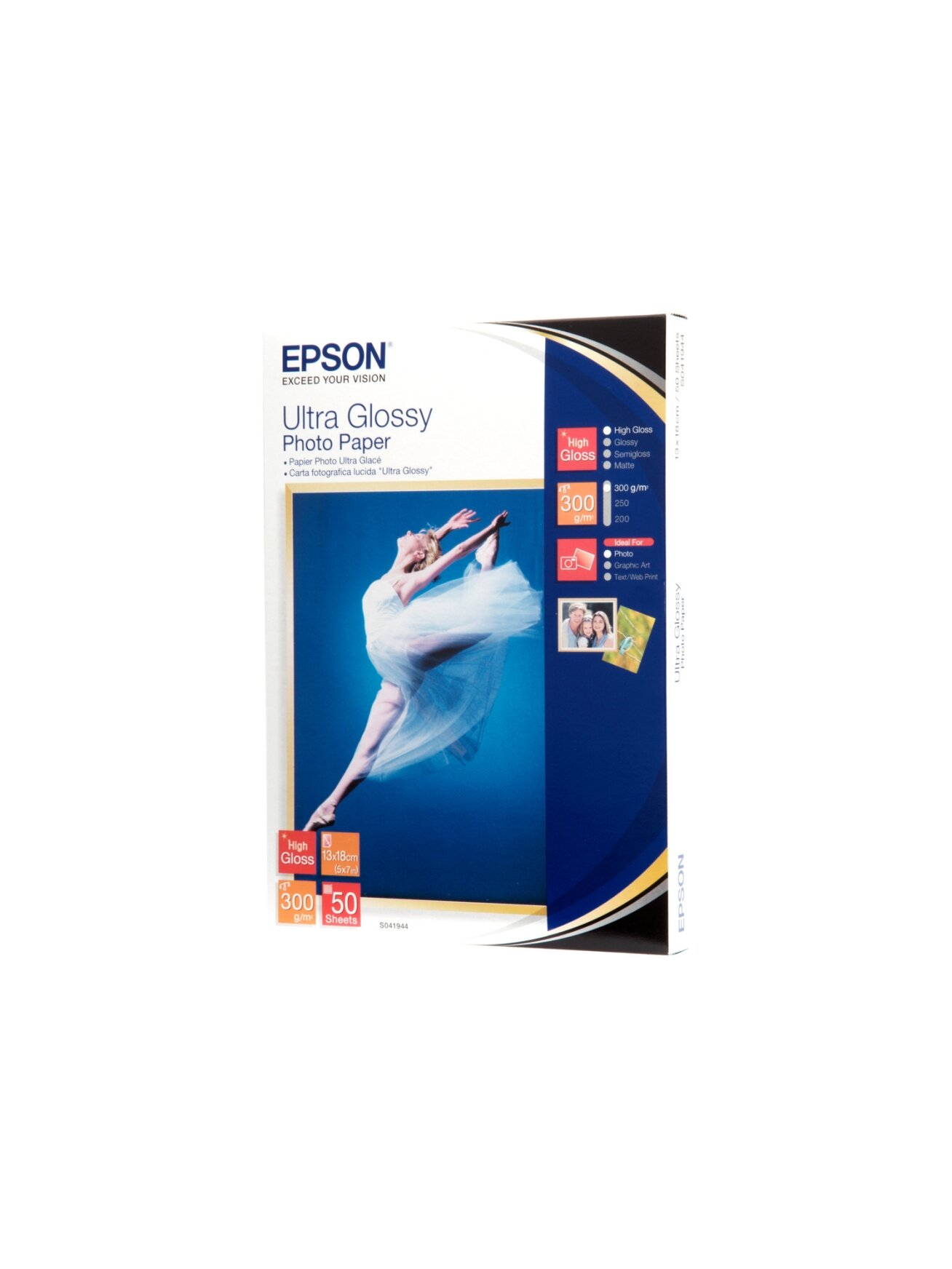 Ultra Glossy Photo Paper | Photo Paper | 300 g/m² | 13 x 18 cm 1 Ultra Glossy Photo Paper | Photo Paper | 300 g/m² | 13 x 18 cm 1